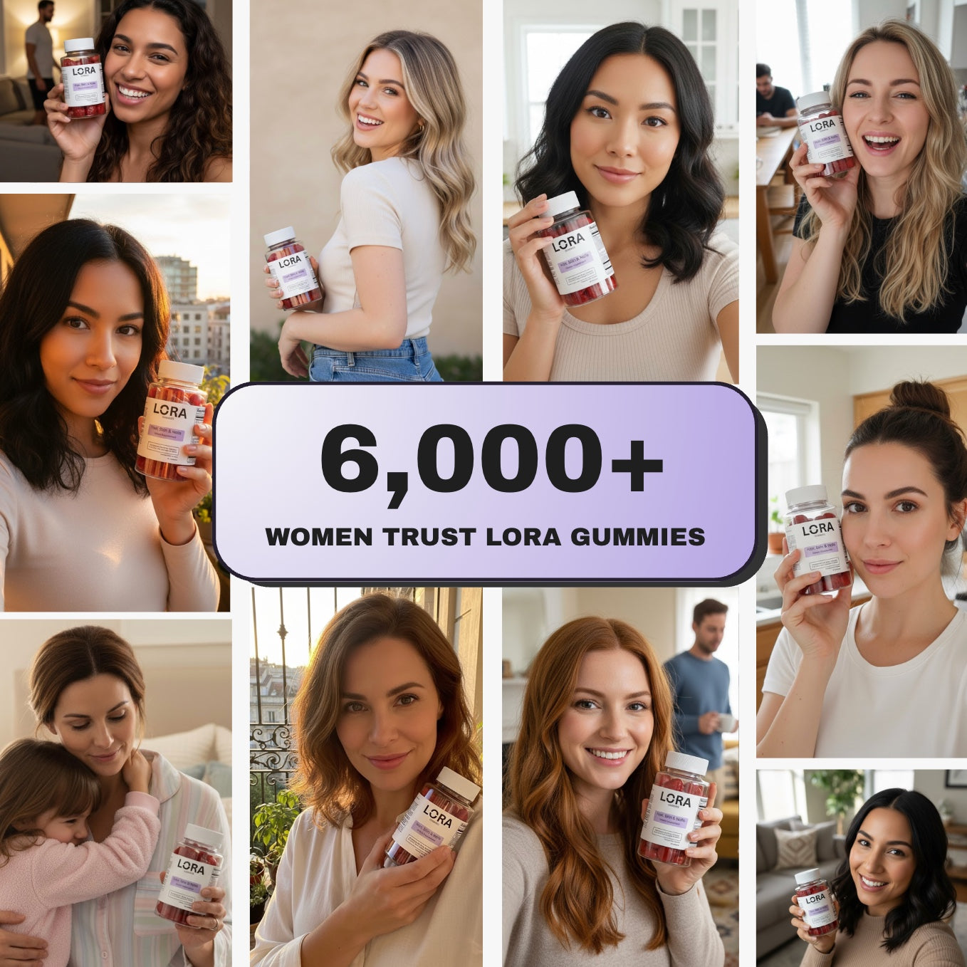 Hair Growth Gummies for Women